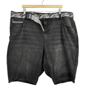 NWT Eckō Unltd Men’s Grey Denim Shorts Size 48 - Picture 1 of 5