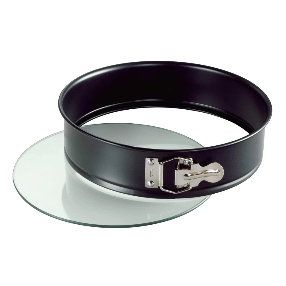 Inspiration Springform mit Glasboden 28 cm rund Backform mit Hebeboden auslau... - Bild 1 von 4