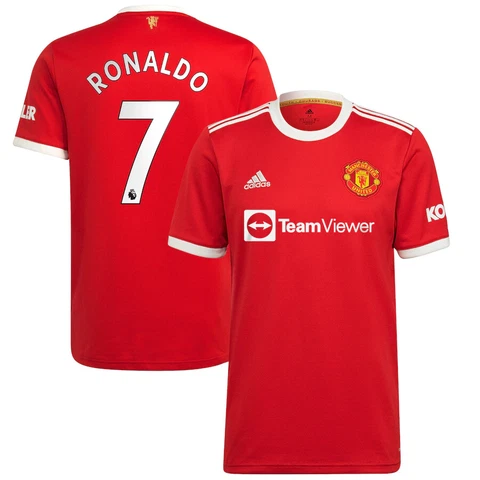 Manchester United Home Jersey 2021-22 (Cristiano Ronaldo) Cover