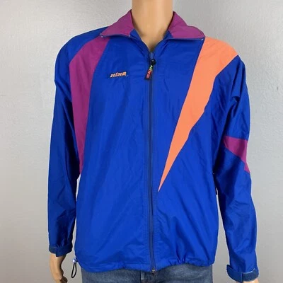 Chaqueta cortavientos de nailon vintage años 90 HIND adulto talla L RARA  Foto 1 de 4