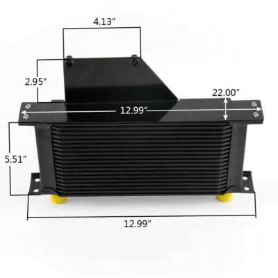 Fit For 01-05 Subaru Impreza WRX/STi 19 Row AN10 Engine Aluminum Oil Cooler Kit Foto 1 de 4