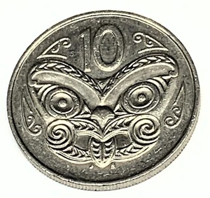 # C7606   NEW ZEALAND    COIN,     10 CENTS   1988 - Picture 1 of 2