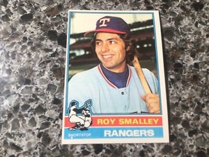 1976 Topps Roy Smalley #657 Rookie RC NRMT Texas Rangers