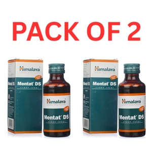 Himalaya Mentat DS Syrup (Sugar Free) (100ml) x 2 Bottles | Fast Shipping - Picture 1 of 4