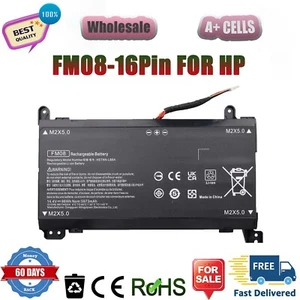 FM08  16Pin Battery For HP Omen 17-an014ng HSTNN-LB8B 922753-421 922977-855 NEW - Picture 1 of 7