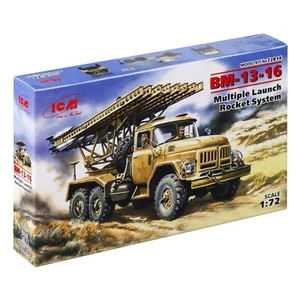 BM-13-16 Multiple Launch Rocket System ZiL-1- Plastic Model kit Scale Model 1:72 - Picture 1 of 9