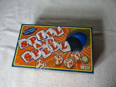 ENDLESS GAMES SPILL AND SPELL THE CROSSWORD CUBE CLASSIC 2003 COMPLETE - Image 1 of 4