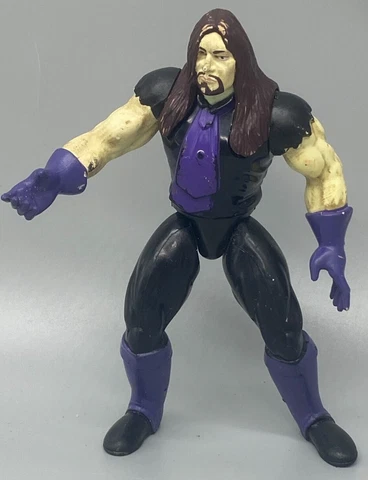 WWF The Undertaker 1996 Jakks Pacific Superstars Series 2 Glow in The Dark Cover