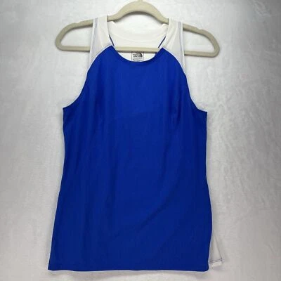 The North Face Flight 系列闪干赛车背心女式中号蓝色 Whit — 第 1/4 张图片
