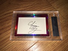 Chipper Jones Ryan Klesko 2015 Leaf Masterpiece Cut Signature autograph 1/1 JSA