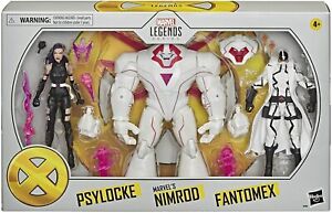 2020 Marvel Legends 6" Amazon Exclusive X-Force Nimrod PsyIocke Fantomex 3 Pk 