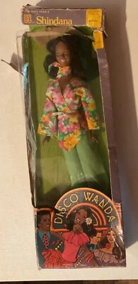 1978 Barbie Clone African-American Disco Wanda Shindana Toys In Original Box - Image 1 of 4