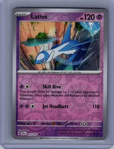 Latios Reverse Holo SV08: Surging Sparks 077/191 Pokemon TCG CASI NUEVO+ - Imagen 1 de 2