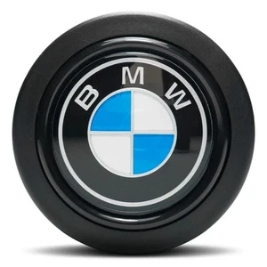 Aftermarket Round Lip Horn Button With BMW Crest - Picture 1 of 4