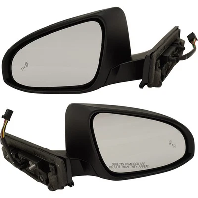 Power Heated Mirrors For 18-21 Toyota C-HR L & R with Puddle Light Turn Signal Foto 1 de 4