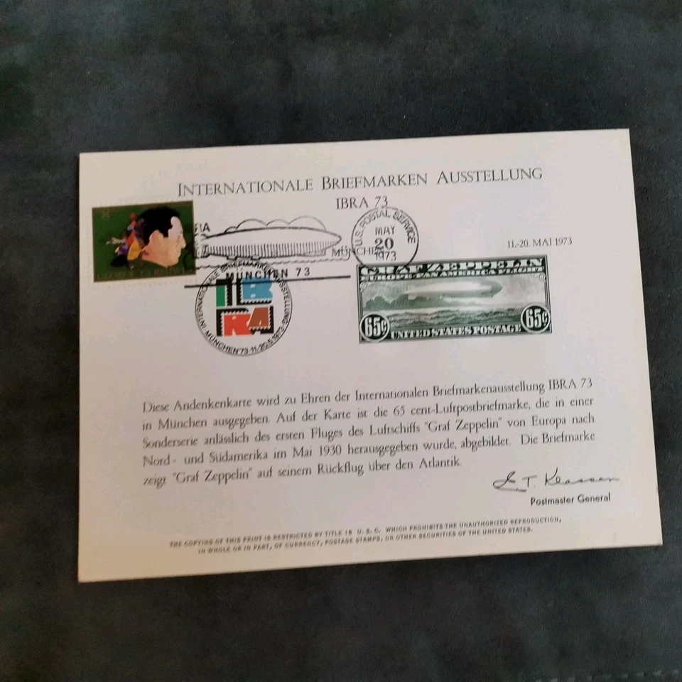 Internationale Briefmarken Ausstellung IBRA 73 - Image 1 of 1