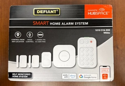 Defiant Smart Home Alarm System with WiFi & Bluetooth Hubspace - NEW FREE SHIP - Image 1 of 3