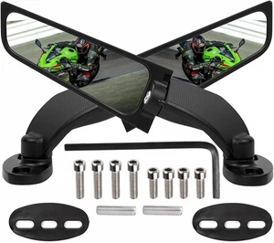 XINGWU Motorcycle Mirrors Rearview Stealth Mirrors for 2025 Ninja 500 400 650 30 - Bild 1 von 9