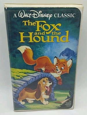 The Fox and the Hound VHS Disney Clamshell Black Diamond Good Condition - Image 1 of 4