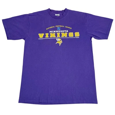 Vintage Minnesota Vikings 2001 NFL Football Purple Lee Sport Shirt Size XL - Изображение 1 из 4