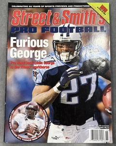 Oct 2001 Street and Smith Eddie George on cover - Picture 1 of 3
