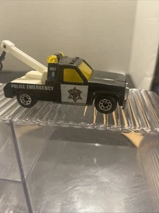 Matchbox-Police Emergency Wrecker Unit 4-Guaranteed Factory Mint-1987 A9 - Picture 1 of 11