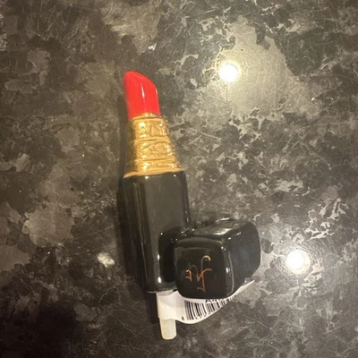 Nora Fleming Mini Hello Gorgeous Red Lipstick A407 Platter Charm New - Image 1 of 4