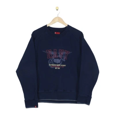 Levis Navy Graphic Sweatshirt Blue Crew Neck Mens Size XL - Image 1 of 4