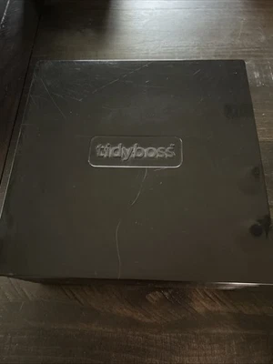 Caja organizadora rompecabezas Tidy Boss con 8 bandejas apilables y tapa negra Foto 1 de 3