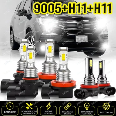 Faros antiniebla altos/bajos LED para Toyota 4Runner 2006 2007 2008 2009 Foto 1 de 4