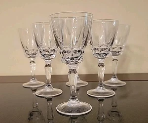 Juego De 6 Vasos Cordiales Cristal dArques Chateaudum De Colección 4.5" - Imagen 1 de 11