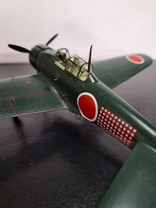 Hasegawa 1/48 A6M5a Zero Fighter Type 52 Built & Painted 71226345et - Picture 1 of 9