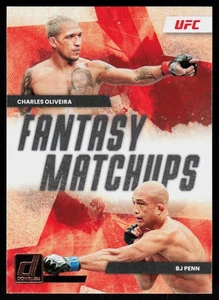 2023 Donruss UFC Charles Oliveira / #3 MMA CARD Fantasy Matchups - Bild 1 von 2