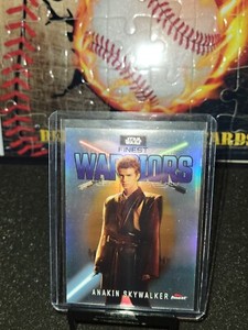 2023 Topps Finest Star Wars Anakin Skywalker Finest WARRIORS Refractor #FW-22