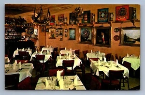 Cartolina d'epoca timbrata 1959 vecchia Europa Washington DC ristorante sala da pranzo - Foto 1 di 2