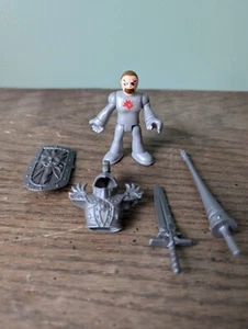 Imaginext Drachenburg Sir Angus grauer Ritter Rüstung Schild Zubehör *lesen* - Bild 1 von 10
