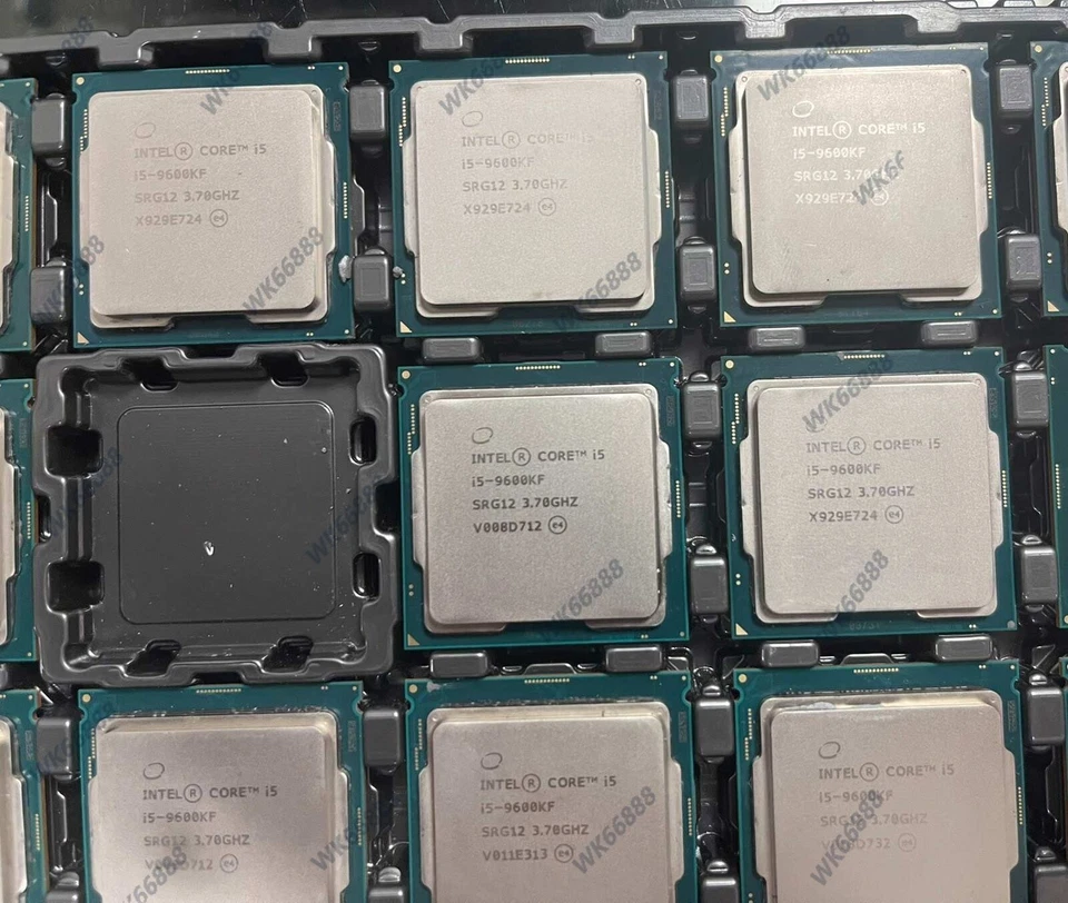 Intel Core i5-9600KF six-core SRG12 3.70GHz 9MB LGA 1151/ slot H4 CPU processor - Image 1 of 1