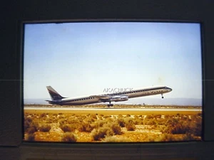 Seltenes Dia McDONNELL DOUGLAS DC-8-61 Jet Airliner N8070U Aircraft Co. Foto C - Bild 1 von 2