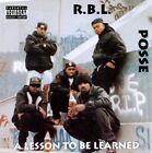 RBL Posse A LESSON TO BE LEARN Limited NEUF VINYLE COULEUR CLAIR/ÉCLABOUSSURE