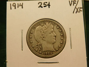 1914 Barber Quarter Item # 12030 - Bild 1 von 2