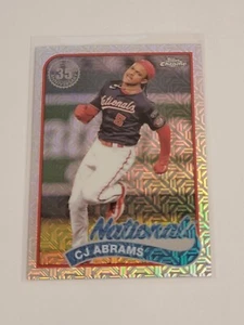 2024 Topps Serie 2 Mojo Refraktor 35th Anniversary Cj Abrams #2T89C-23 - Bild 1 von 2