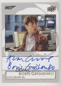 2019 James Bond Collection Inscriptions Alan Cumming Boris Grishenko as Auto n1u