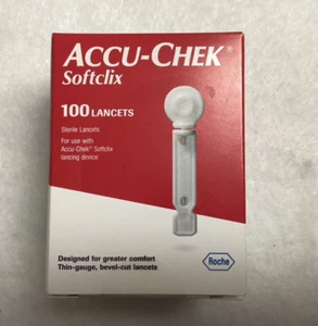 Accu-Chek Softclix 100 Lanzetten BOX mit 100 EXP0 8/26 - Bild 1 von 3