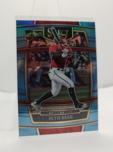 2022 Panini Select - Seth Beer RC Carolina Blue Parallel  /35 - #14