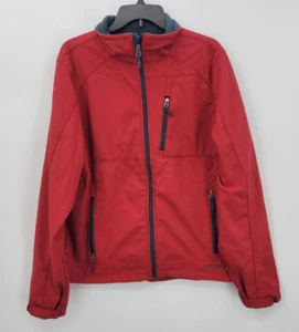 Black Diamond Jacket Womens Medium Red Zip Up Soft Shell Outerwear Outdoor - Picture 1 of 9