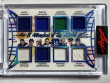 2021-22 Leaf Art of Hockey 8 Wonders of the World Jersey/Relic Pick From List