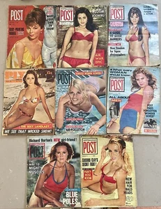 6 revistas postales australianas vintage de 1969 a 1972 + 1 PIX en buen estado - Imagen 1 de 9