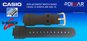Replacement Original Watch Band Casio G-Shock. AW-500-1E. NOS
