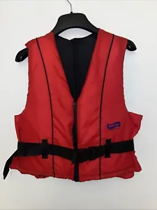 Baltic Life vest Adult Medium Red Sweden 10 Stone Plus Buoyancy Aid - Picture 1 of 10