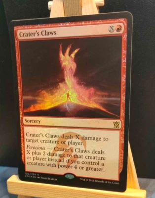 Crater's Claws FOIL - Khans of Tarkir - Rare - NM/LP - MTG - Image 1 of 3